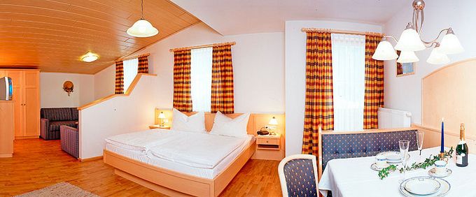 Appartements mit Balkon im Gästehaus