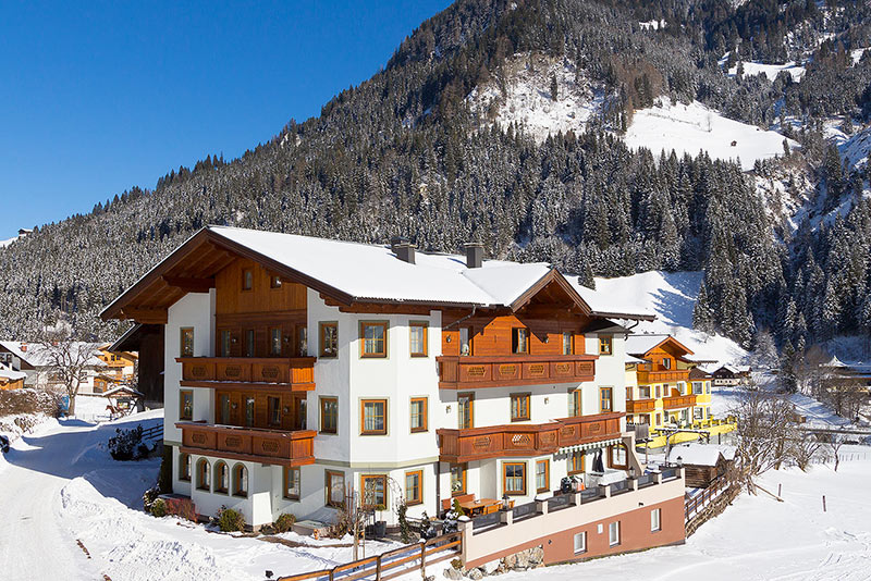 Gästehaus Wallner im Winter